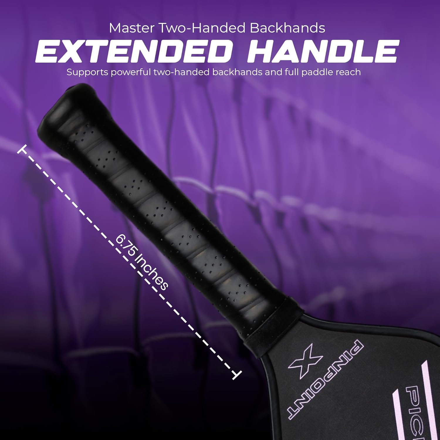 Sweet Spot Pickleball Training Paddle – Carbon Fiber Trainer with Indoor Wall Ball Attachment